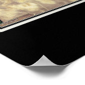 オハイオ湖衛星ポスターマップ ポスター (角)