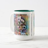 オハイオ素晴らしジャバマグのヘビ塚 ツートーンマグカップ (正面左)