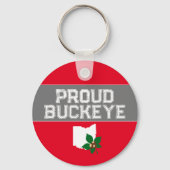 オハイオ誇りを持った・バッキー キーホルダー (正面)