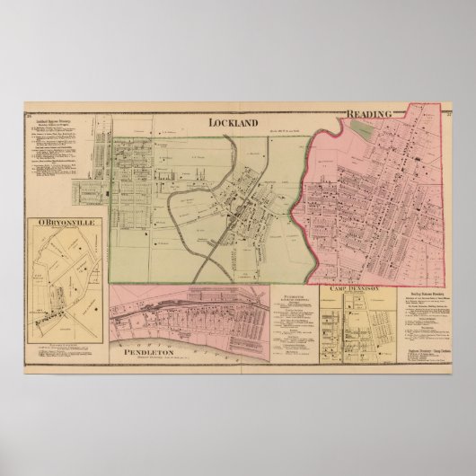 オハイオ読州，ロックランド ポスター (正面)