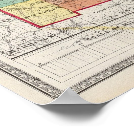 オハイオ郡 ポスター (角)