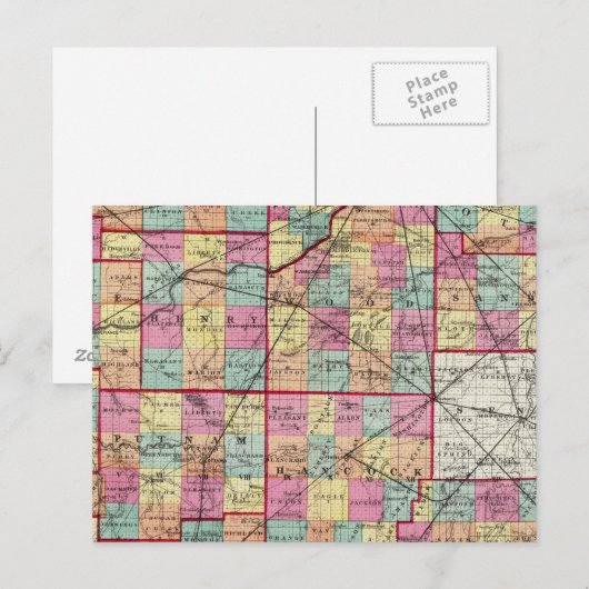 オハイオ郡 ポストカード (正面/裏面)