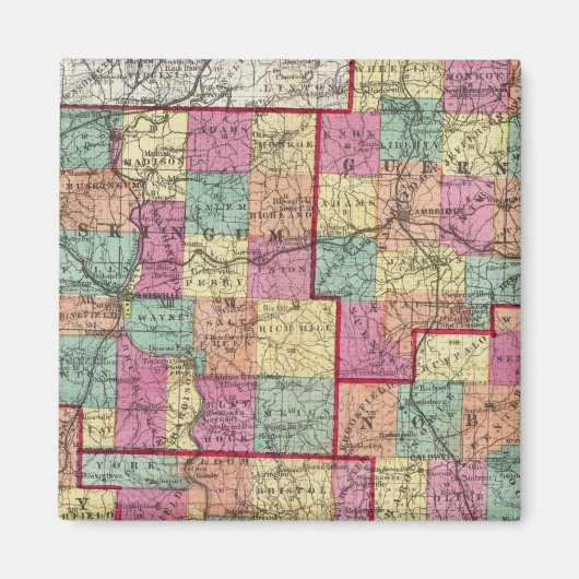 オハイオ郡 マグネット (正面)