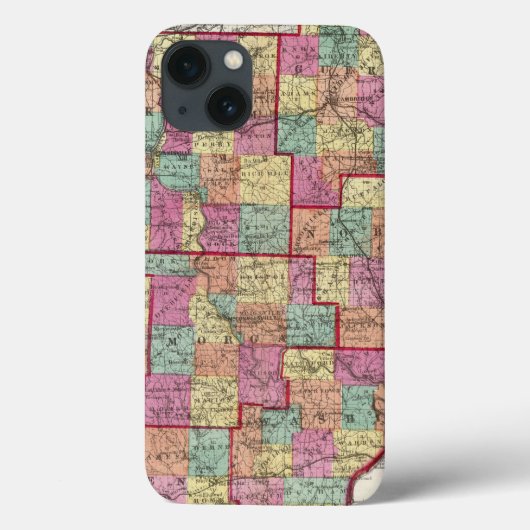 オハイオ郡 Case-Mate iPhoneケース (裏面)