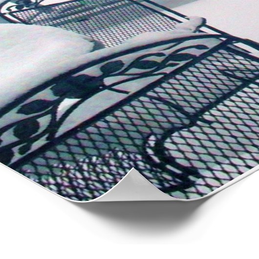 オハイオ雪ポスター ポスター (角)