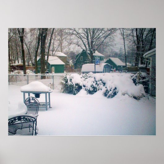 オハイオ雪ポスター ポスター (正面)
