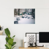 オハイオ雪ポスター ポスター (ホームオフィス)