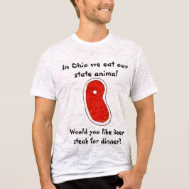 オハイオ食べ州動物 Tシャツ