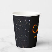 オハイオ2024トータル太陽の食 紙コップ (右)