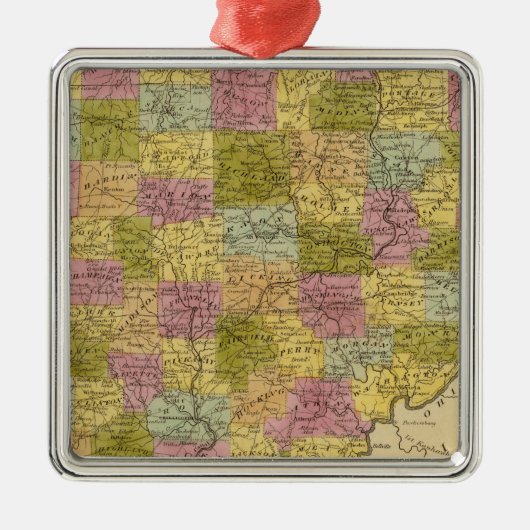 オハイオ3 メタルオーナメント (正面)