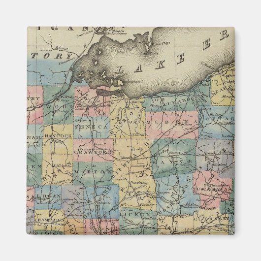 オハイオ4 マグネット (正面)