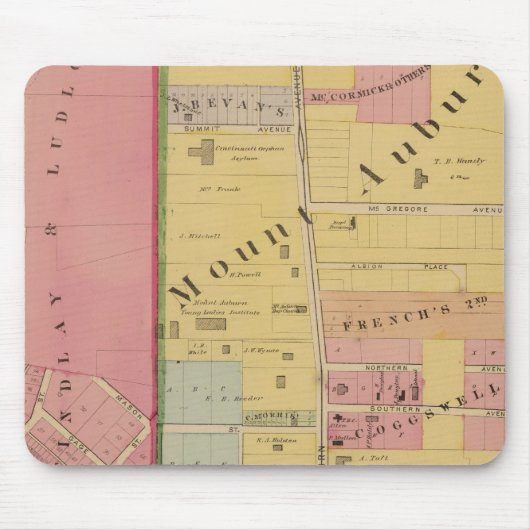 オハイオ5シンシナティ マウスパッド (正面)