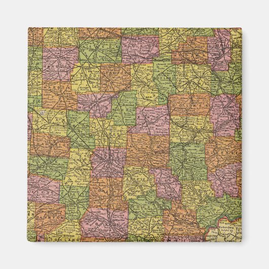 オハイオ7 マグネット (正面)