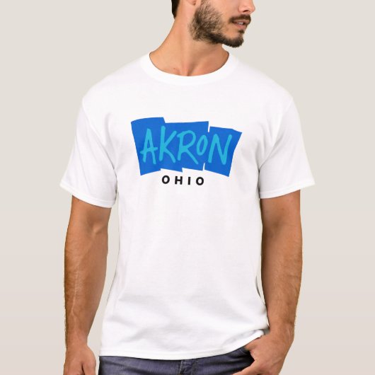 オハイオ・アクロン Tシャツ (正面)