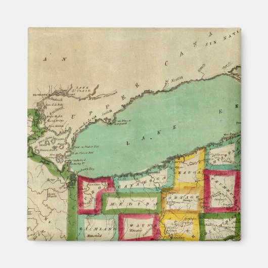 オハイオ・アトラス マグネット (正面)