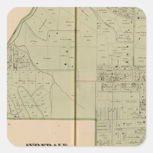 オハイオ・アボンデール スクエアシール (正面)