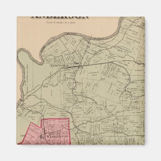 オハイオ・アンダーソン マグネット (正面)