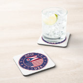 オハイオ、オハイオのTシャツ、オハイオのステッカー、電話ケース コースター (右側)