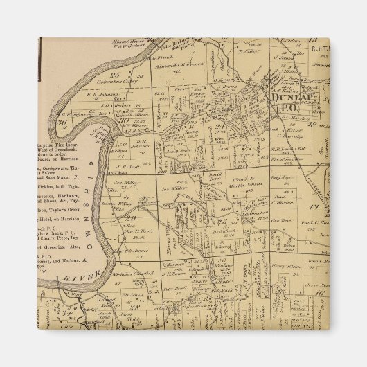 オハイオ・カレラン マグネット (正面)