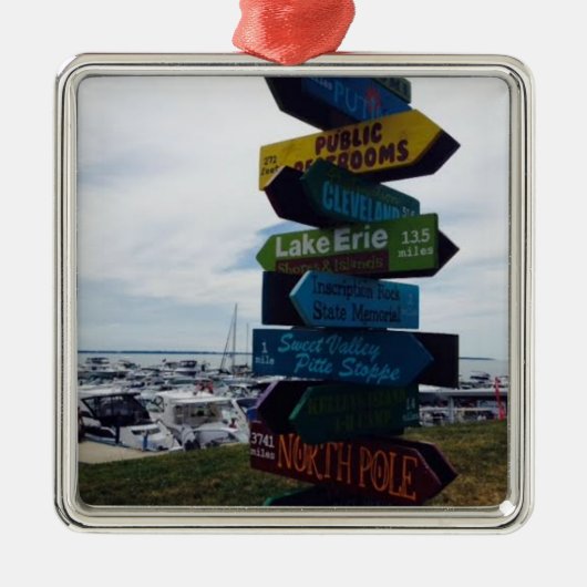 オハイオ・クリスマス・オーナメント「ケリー島」 メタルオーナメント (正面)