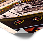 オハイオ・クリーブランド ポスター (角)