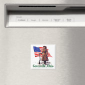 オハイオ・グリーンビル マグネット (インサイチュ (食洗機))