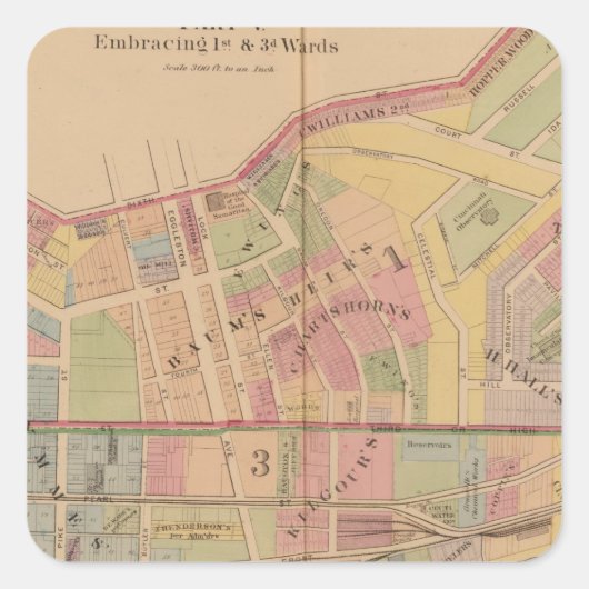 オハイオ，シンシナチ スクエアシール (正面)