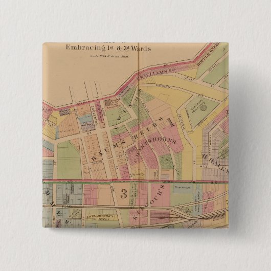 オハイオ·シンシナティ 缶バッジ (正面)