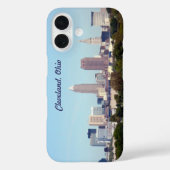 オハイオ・スカイラインiPhoneケース、クリーブランド Case-Mate iPhoneケース (裏面)