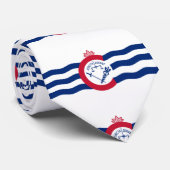 オハイオ・ティ・シンシナティ州旗 ネクタイ (ロール)