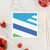 オハイオ・デイトン州旗 スタンダードカクテルナプキン (インサイチュ)