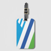 オハイオ・デイトン州旗 ラゲッジタグ (正面縦)