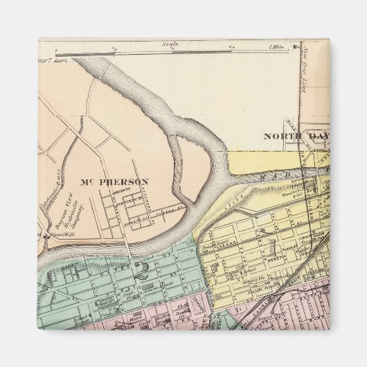 オハイオ・デイトン マグネット (正面)