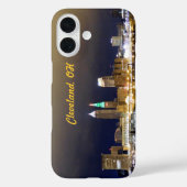 オハイオ・ナイト・スカイライン・ケース・クリーブランド Case-Mate iPhoneケース (裏面)