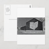 オハイオ・バーン・イン・ウィンター ポストカード (正面/裏面)