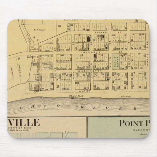 オハイオ·ヒギンスポート マウスパッド (正面)