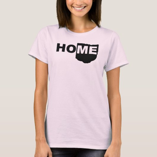 オハイオ ホーム・アウェイ・フロム・ステート Tシャツ (正面)