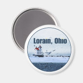 オハイオ・ロレイン マグネット (正面/裏面)