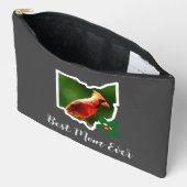 オハイオ(鳥)ショウジョウコウカンチョウとバッキーズマザーズデイ アクセサリーポーチ (見開き)