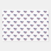 オハイオ、50州、リバティ・ベル ラッピングペーパーシート (正面)