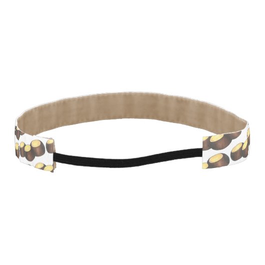 オハイオOHピーナッツバターバッキーバックアイナッツキャンディー アスレチックヘッドバンド (裏面)