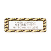 オハイオOHピーナッツバターバッキーバックアイナッツキャンディー ラベル (正面)