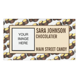 オハイオOHピーナッツバターバッキーバックアイナッツキャンディー 名札