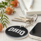 オハイオOH USA キーホルダー (正面右)