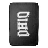 オハイオOH USA バスマット (正面縦)