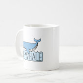オハイクジラ コーヒーマグカップ (正面左)