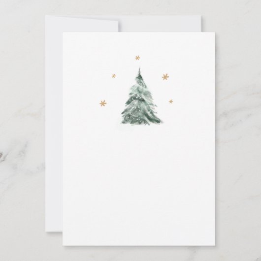 オハイクリスマスおもしろいパーティーホリデーサンタハット 招待状 (裏面)