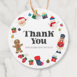 オハイクリスマスおもしろい誕生日メッセージカード フェイバータグ