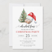 オハイサンタおもしろいサンタパーティー 招待状 (正面)