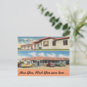 オハイデルランチョモーテル ポストカード (スタンド正面)